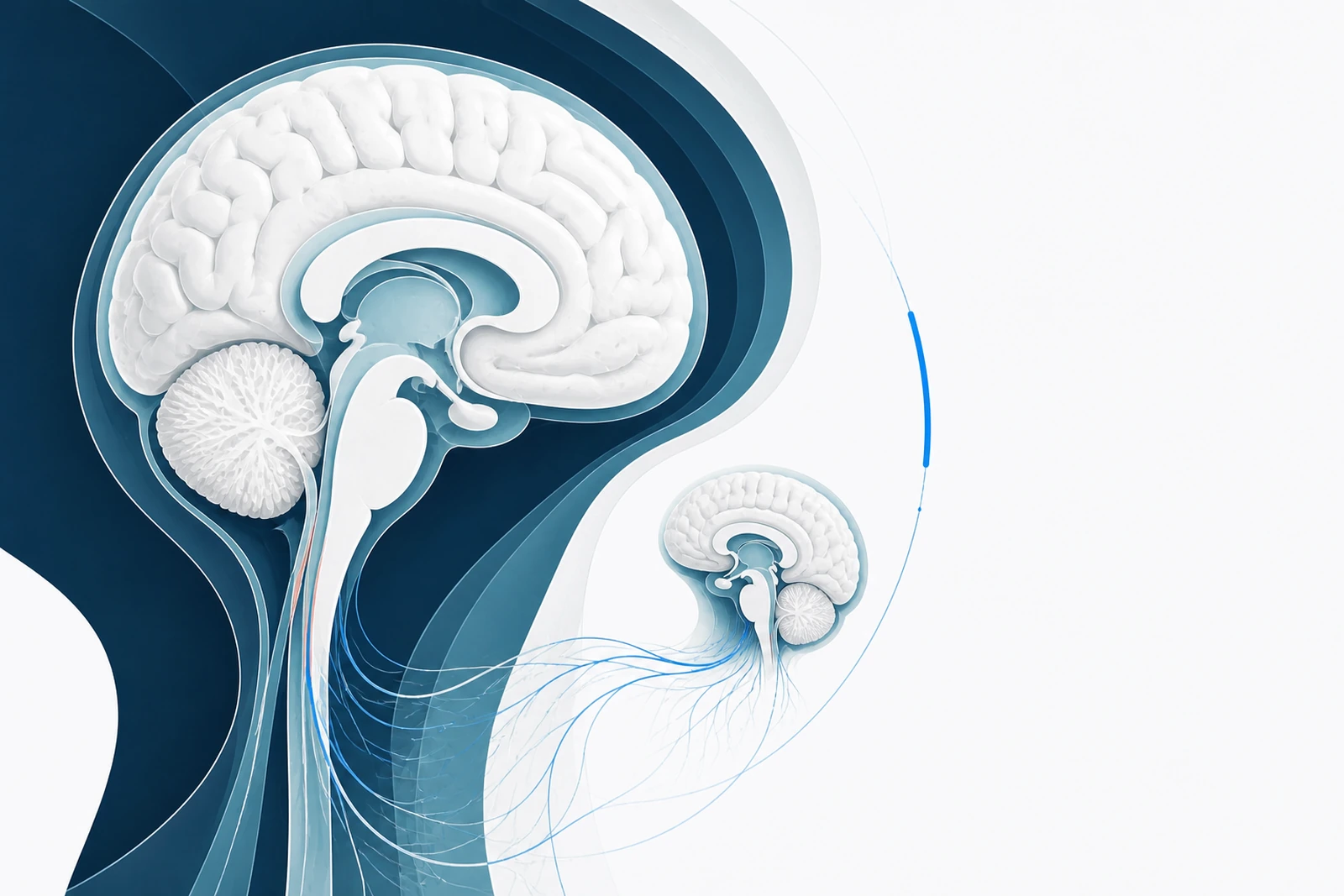 Medical illustration for cerebral palsy