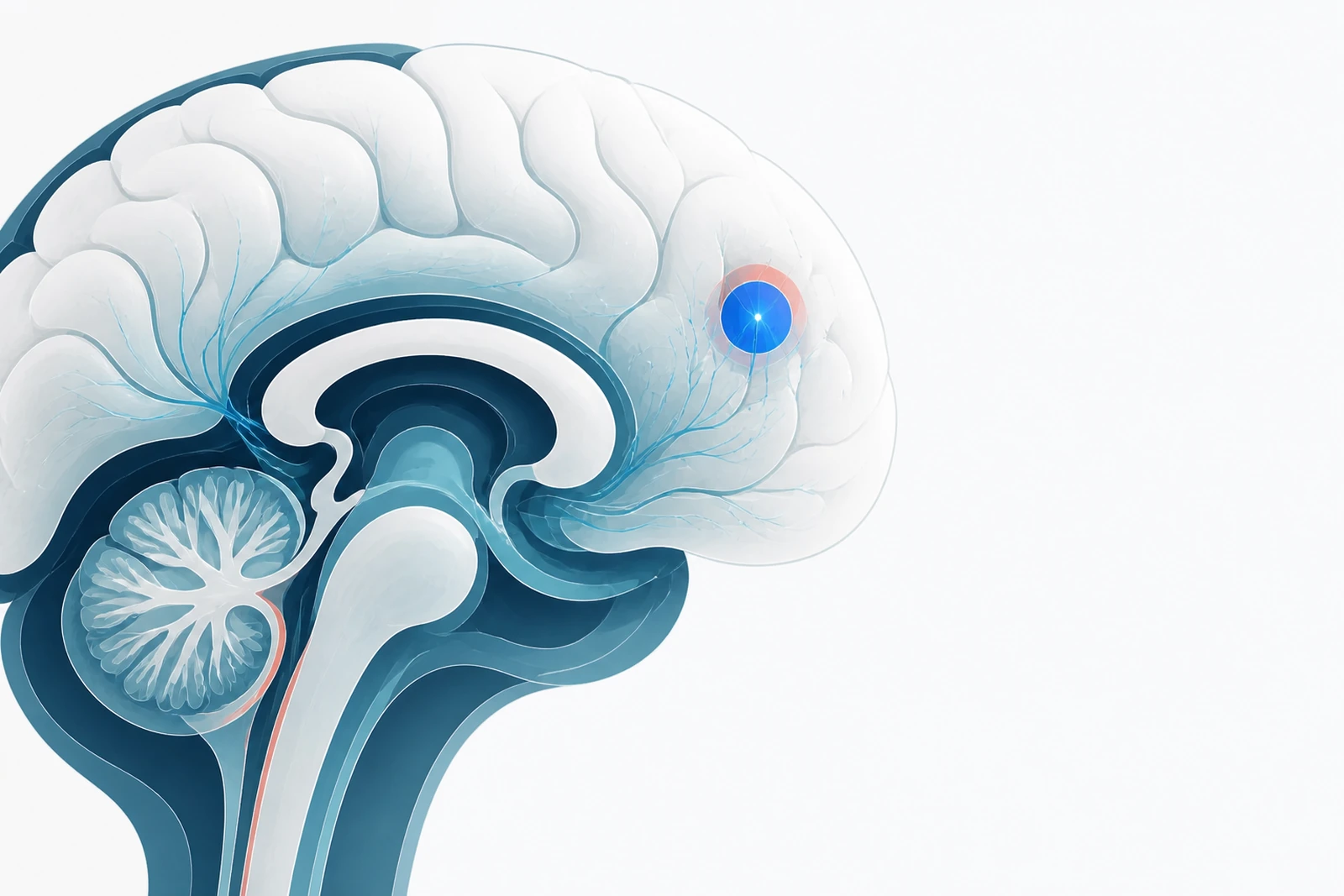 Medical illustration for stroke recovery